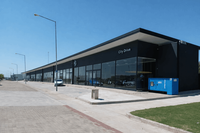 Centro comercial Indusplast Autocity Córdoba proyecto arquitectónico